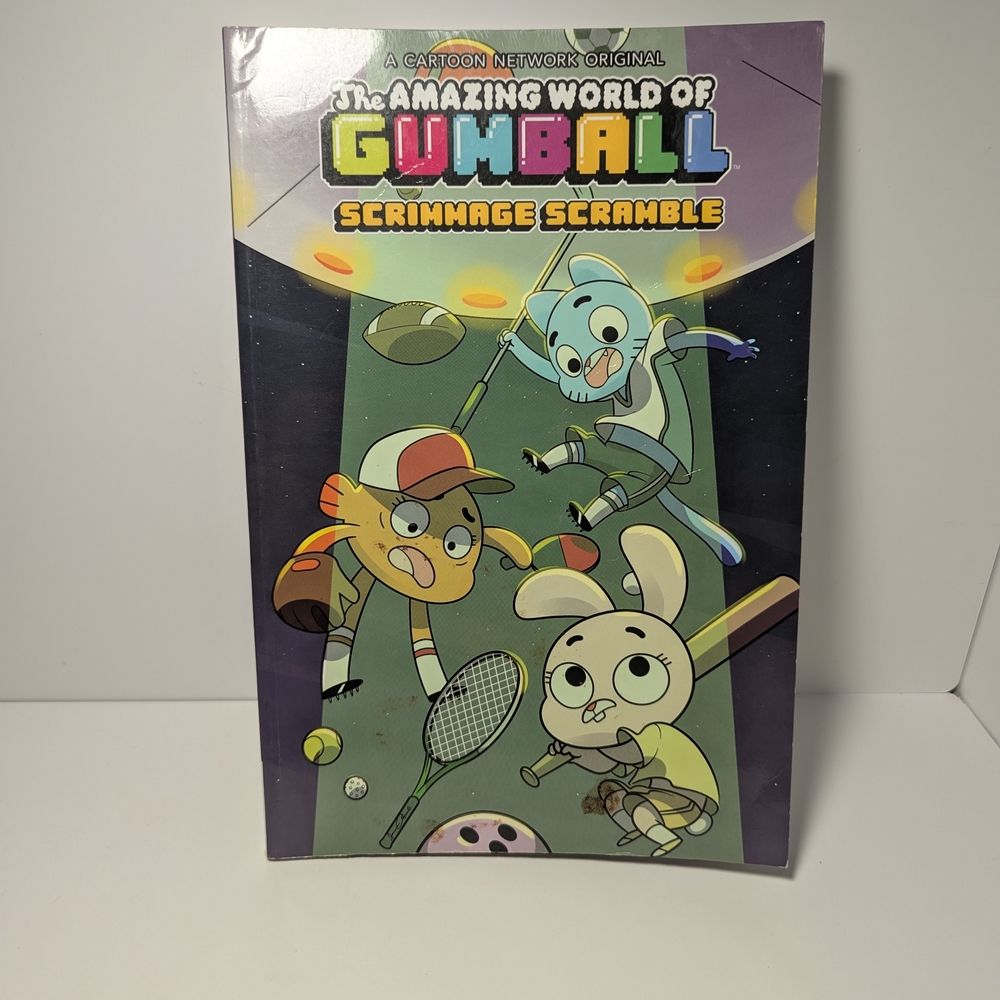 The Amazing World of Gumball Scrimmage Scramble Book